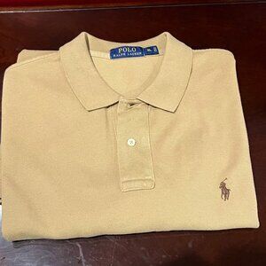 Polo Classic Fit Tan Size XL